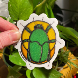 Beetle sticker