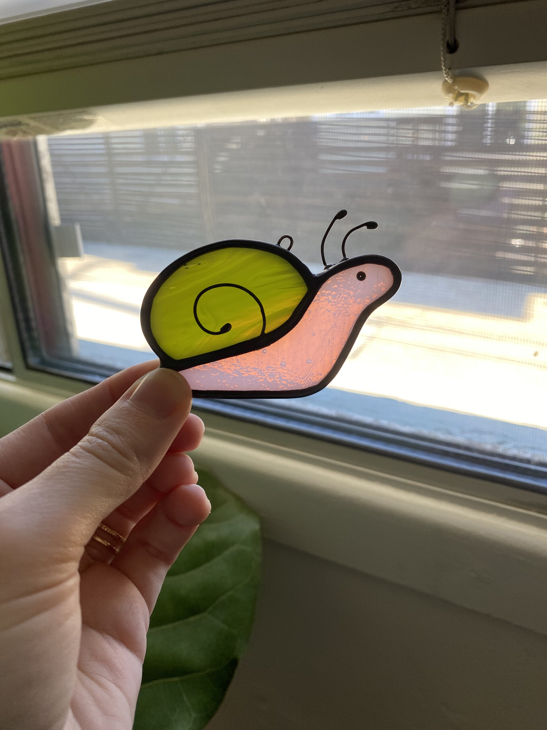 Mini Snail - Pink and Green - Image 2