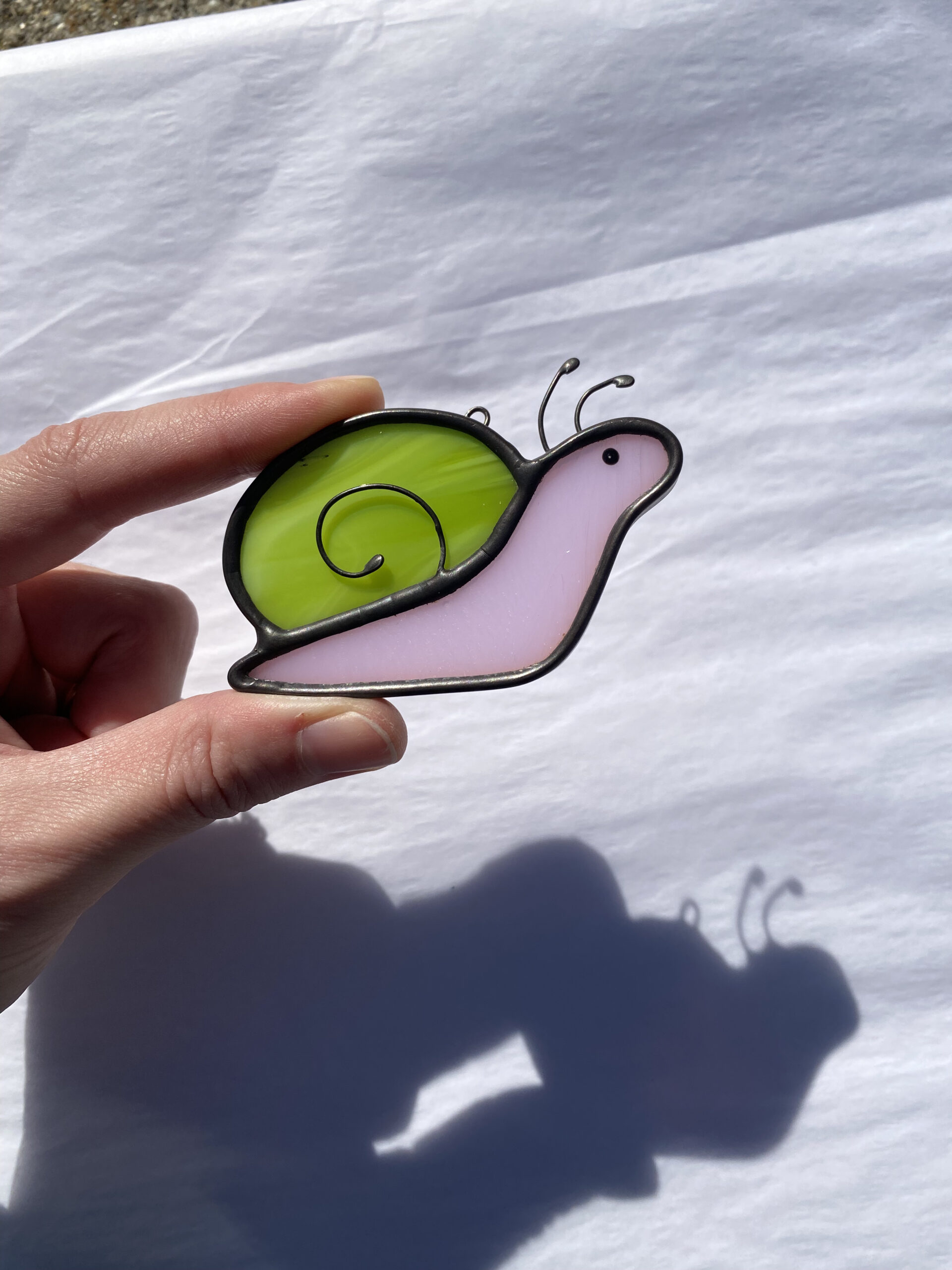 Mini Snail - Pink and Green - Image 3