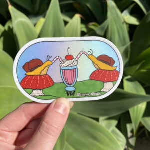Snails: They are in Love! Sticker