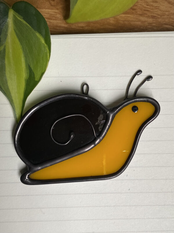 Mini Snail - Yellow / Brown - Image 2