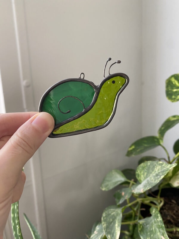 Mini snail - green